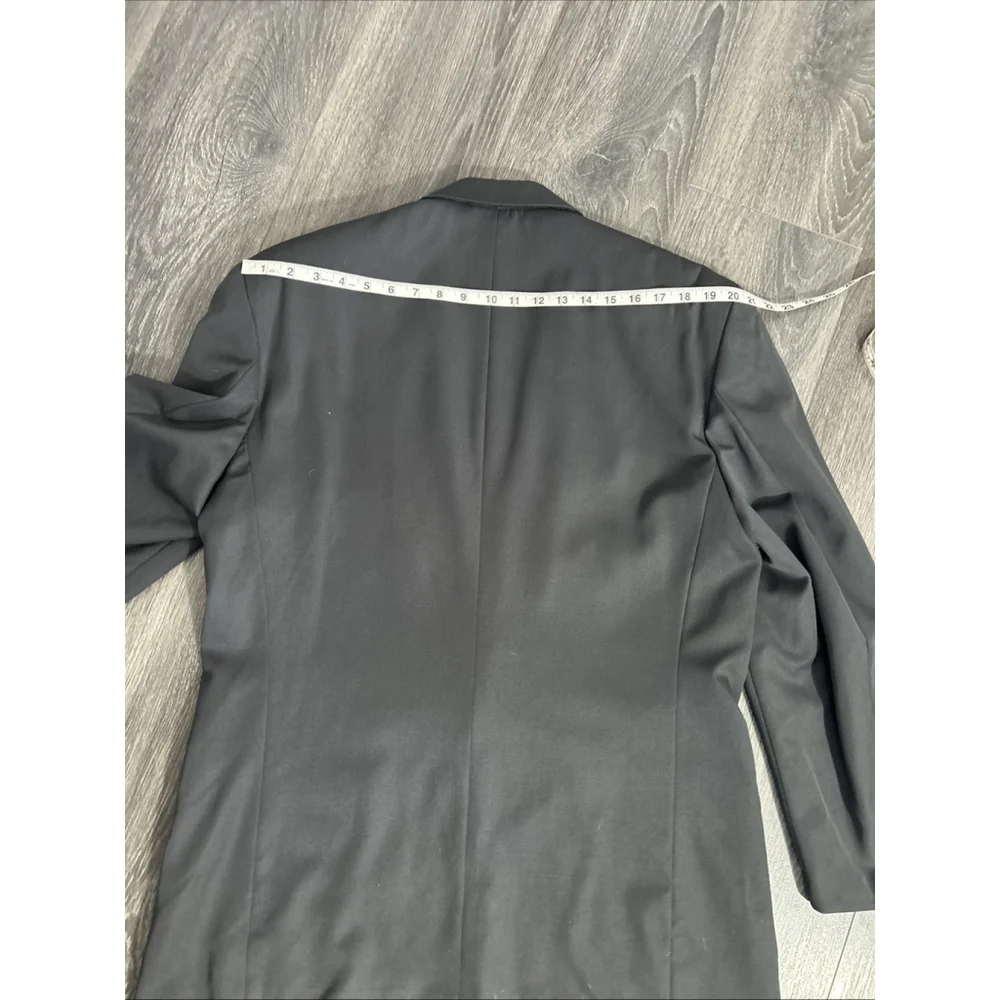 Sanlorenzo 40R Dark Gray Wool Jacket